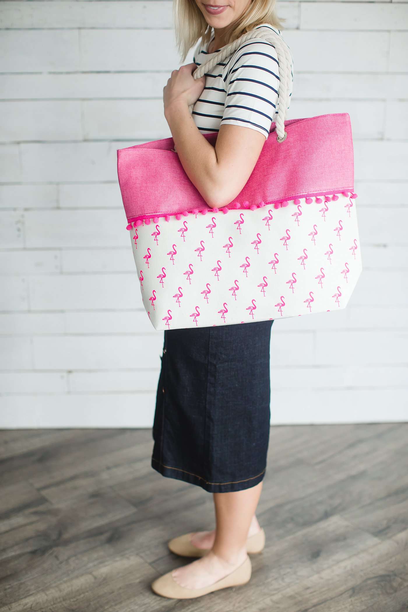 Oversize Canvas Beach Tote-FINAL SALE Accessories