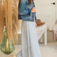 Oversized  Distressed Denim Jacket - FINAL SALE Tops