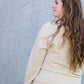 Oversized Knit Detail Sweater Tops