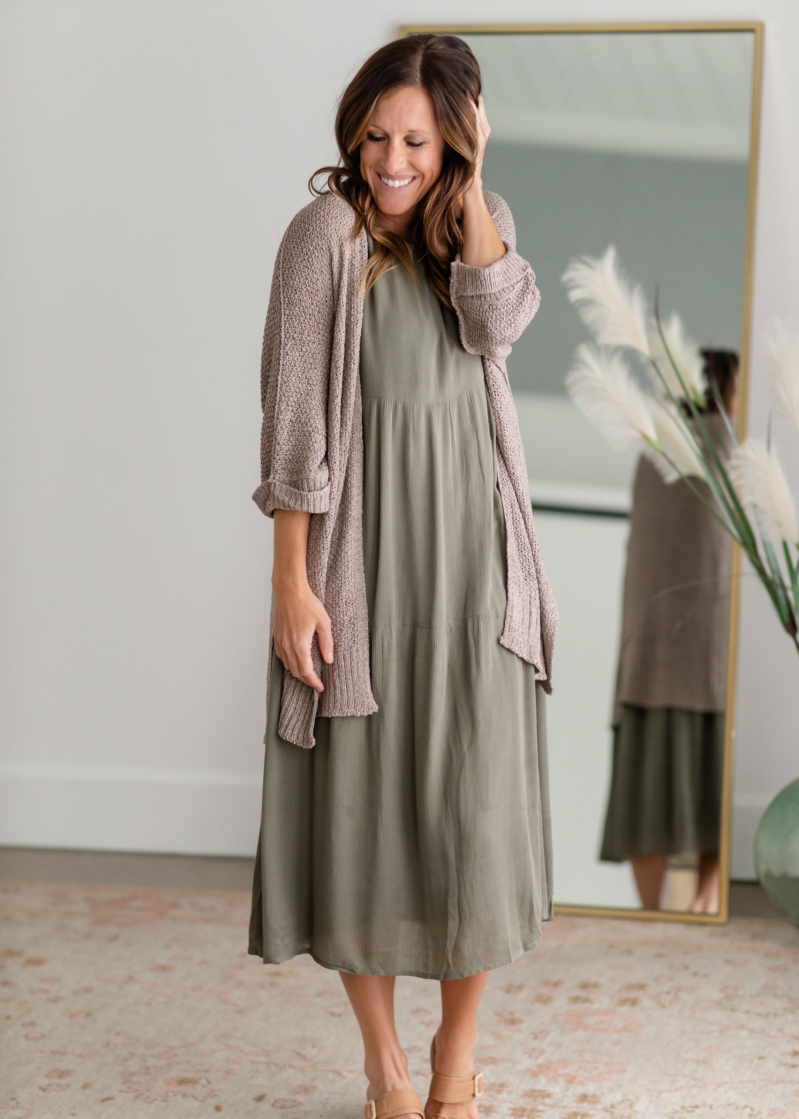 Oversized Mocha Cardigan Shirt Wishlist