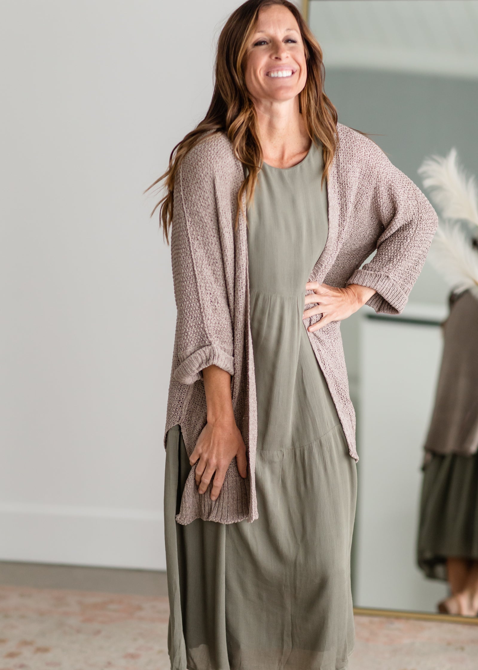 Oversized Mocha Cardigan Shirt Wishlist