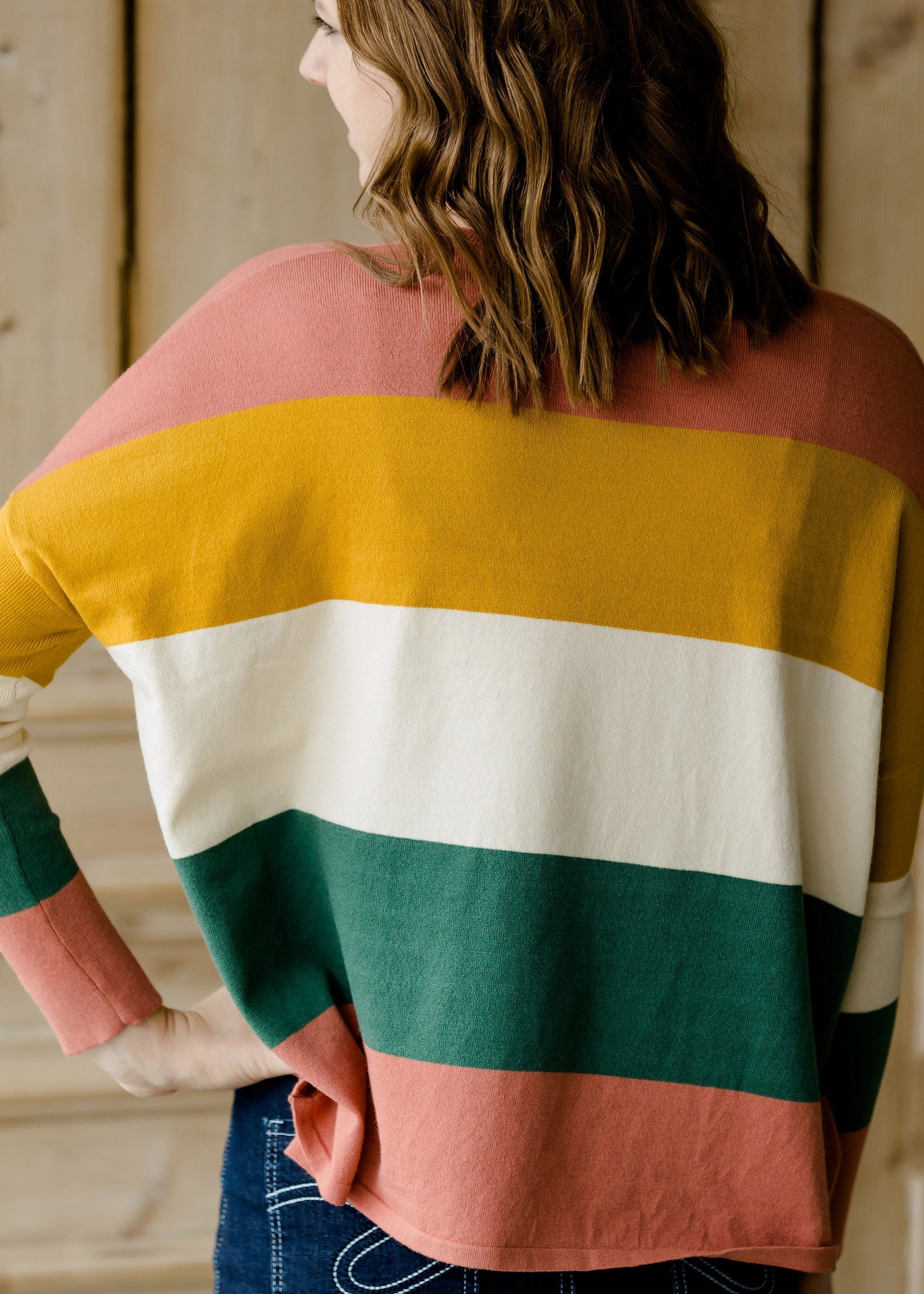 Oversized Striped Soft Sweater - FINAL SALE Layering Essentials
