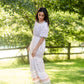 Paisley Print Square Neck Maxi Dress Dresses Polagram + BaeVely