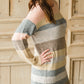 Pastel Melange Striped Sweater Midi Dress - FINAL SALE Dresses