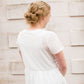 Women's Red White and Blue Modest Top 