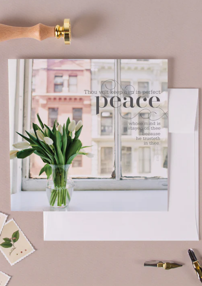 Peace + Baptism Greeting card Accessories Peace