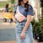 Peach Crossover Belt Bag Accessories Boon Supply