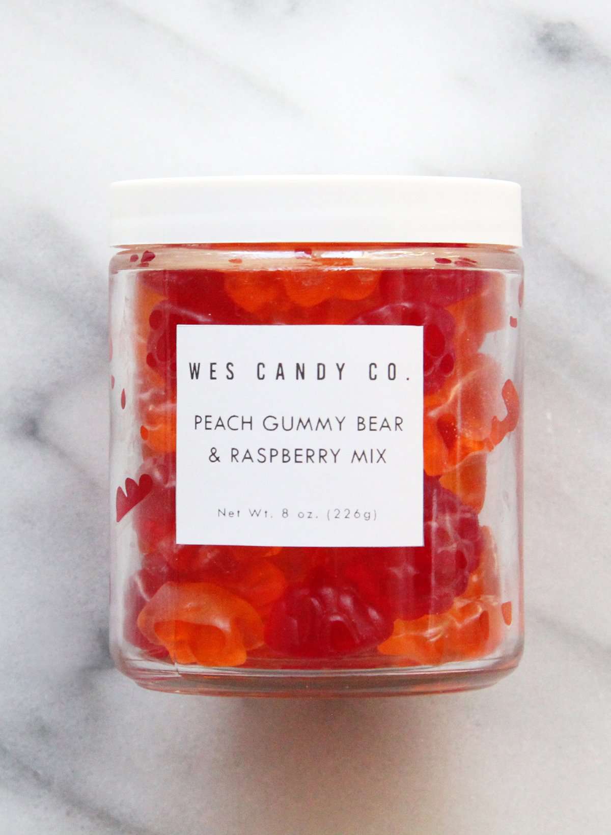 Peach Raspberry Gummy Bears Home & Lifestyle