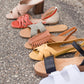 Peeptoe Mustard Slingback Flat - FINAL SALE Shoes