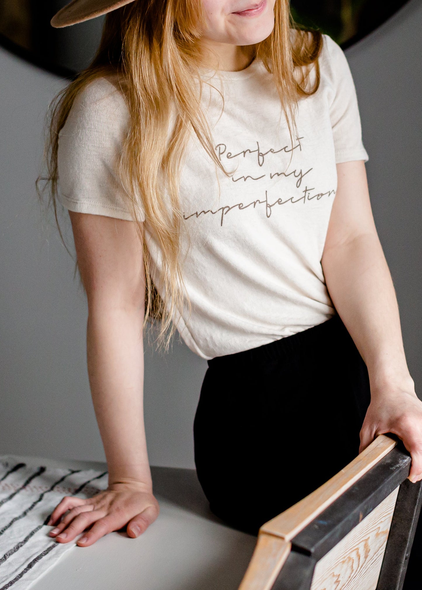 Perfect in my Imperfections Graphic Tee - FINAL SALE Tops