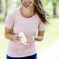 Performance Tee (Mis-Tag) - FINAL SALE Tops Pink / XL