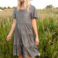 Peyton Pine Tiered Midi Dress - FINAL SALE Dresses