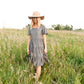 Peyton Pine Tiered Midi Dress - FINAL SALE Dresses