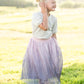 Pink Ombre Tulle Midi Skirt Skirts