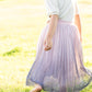 Pink Ombre Tulle Midi Skirt Skirts