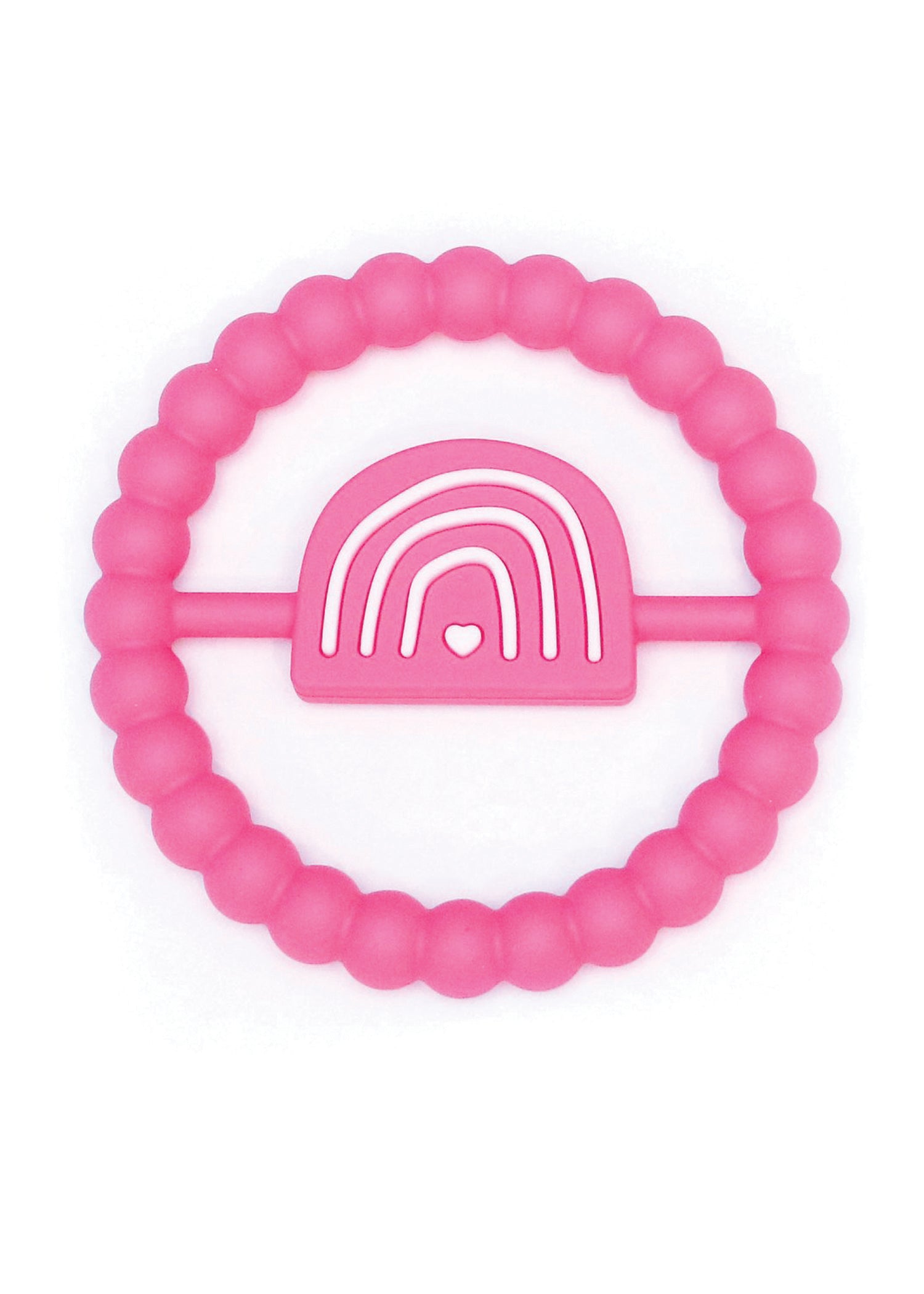 Pink Rainbow Ring Teether Accessories