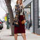 Plaid Open Front Cardigan - FINAL SALE Layering Essentials