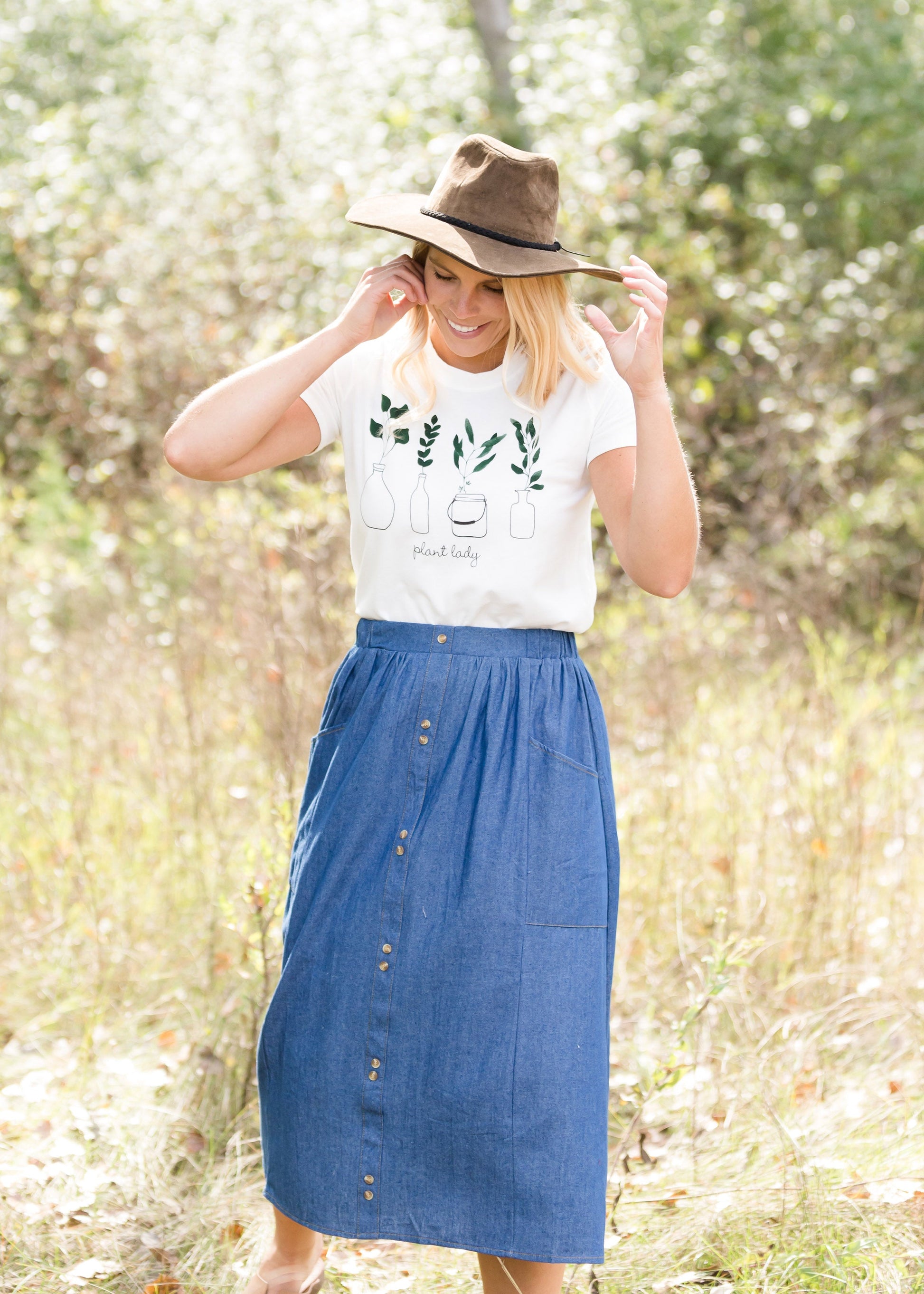 Plant Lady Graphic Tee - FINAL SALE Tops