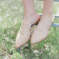 Pointed Toe Leather Mule - FINAL SALE Shoes