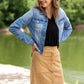Polka Dot Button Up Midi Skirt - FINAL SALE Skirts