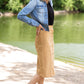 Polka Dot Button Up Midi Skirt - FINAL SALE Skirts