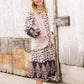Poodle Knit Open Front Vest - FINAL SALE Tops