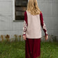 Poodle Knit Open Front Vest - FINAL SALE Tops