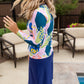 Poppy Long Sleeve Floral Rashguard - FINAL SALE Tops