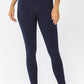 Premium Cotton Wide Waistband Full Length Leggings Leggings Zenana