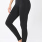 Premium Cotton Wide Waistband Full Length Leggings Leggings Zenana