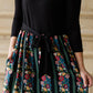 Printed Floral Block Midi Dress - FINAL SALE Dresses