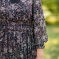 Printed Ruffle Midi Dress Dresses Grade & Gather