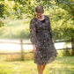 Printed Ruffle Midi Dress Dresses Grade & Gather