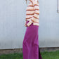 Pullover Striped Cozy Sweater - FINAL SALE Tops