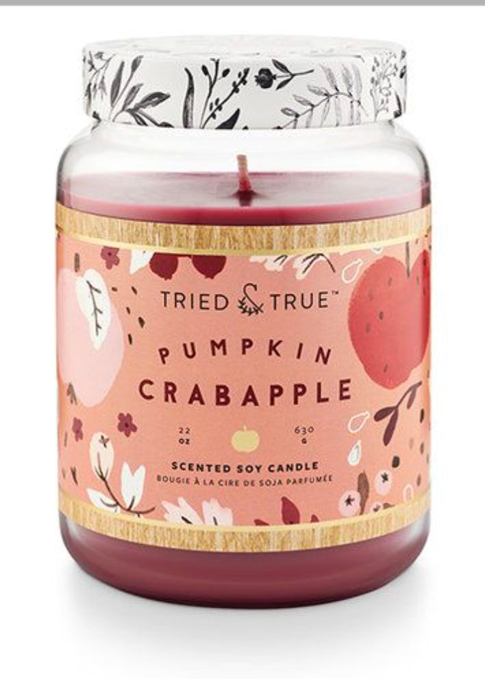 Pumpkin Crabapple Soy Candle - FINAL SALE Home & Lifestyle