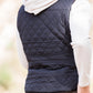 Quilted Contrast Puffer Vest - FINAL SALE Tops