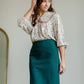 Quinn Jade Green Midi Skirt - FINAL SALE Skirts Inherit - SOP