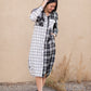 Rae Button Up Plaid Dress Dresses