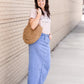 Randi Light Wash Long Denim Skirt - FINAL SALE Skirts