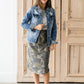 Raw Hem Denim Jean Jacket Layering Essentials
