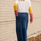 Raw Hem Long Denim Skirt Skirts