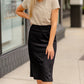 Rebecca Black Knit Midi Skirt Skirts