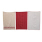 Red Assorted Woven Cotton Tea Towels Home & Lifestyle Creative Co-op