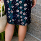 navy, yellow, and blue modest pencil midi skirts
