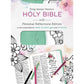 REDIRECTED KJV Teal and White Personal Reflections Home & Lifestyle