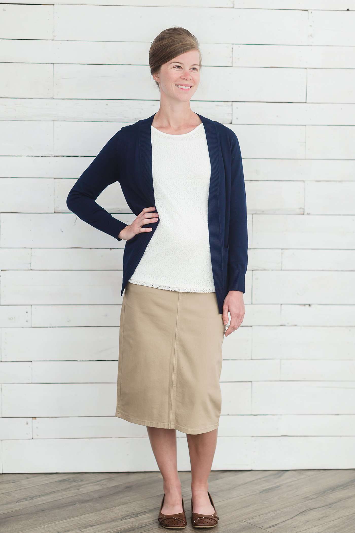 Redirected Remi Khaki Maternity Skirt Skirts