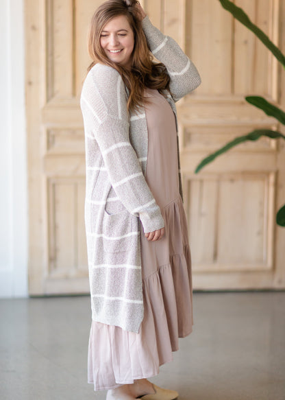 REDIRECTED Ruffle Detailed Tiered Midi Dress Dresses