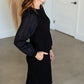 Regan Black Eyelet Puff Sleeve Midi Dress Dresses Mikarose