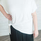 Relaxed Fit Drape Tee - FINAL SALE Tops