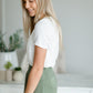 Relaxed Fit Scoop Neck Top- FINAL SALE Tops